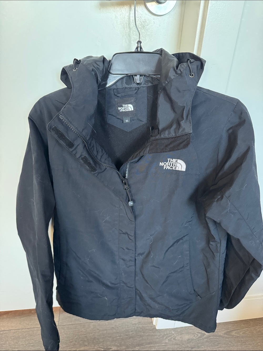 The North Face Black Hooded Shell Jacket